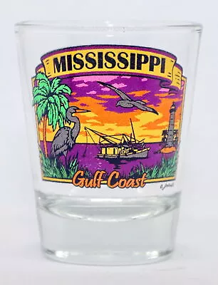 Mississippi Gulf Coast Shot Glass Shotglass • $9.45