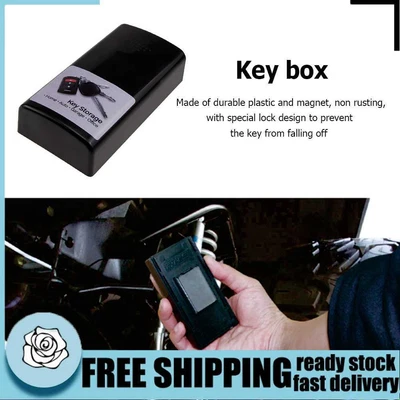 £6.83 • Buy Magnetic Hidden Car Key Case Magnet Attaches Car Bottom Keys Box Holder Supply