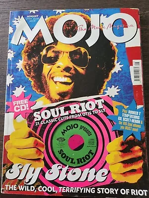 Mojo Magazine #93 Aug 2001 Sly Stone; Temptations; Booker T; ELO; L Williams • $8