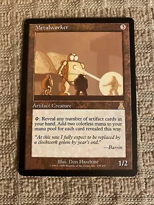 Metalworker Urza's Destiny Artifact Rare MAGIC MTG CARD Played • $144