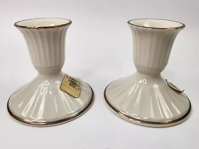 Lenox Candelstick VTG NEW Set Of 2. Made In USA • $14.90