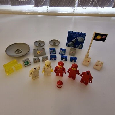 £15 • Buy LEGO Classic Vintage Space Lot Printed Bricks, Mini Figures & More