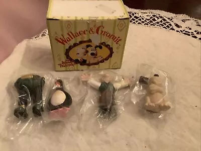 Wallace & Gromit Mini Figures The Wrong Trousers Vivid Imaginations 1989 Boxed • £1.99