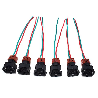 $15.20 • Buy 6x Fuel Injector Wiring Harness Plug For NISSAN 300ZX Z32 MAXIMA