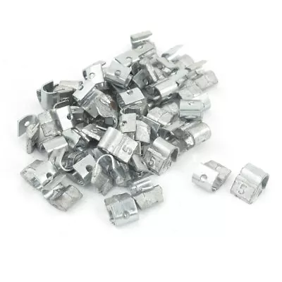 50pcs 5g Clip Tyre Wheel Balancing Weights For Motorcycle Auto Alloy Rim • $19.73