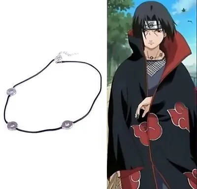 Naruto Shippuden Anime Manga Necklace Cosplay Itachi Uchiha • £4.99