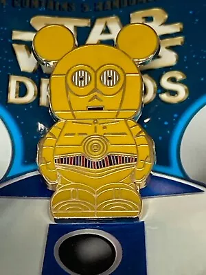 2013 Disney Mystery Pin Star Wars Droids Vinylmation Jr #9 Protocol Droid C-3PO • $14.99