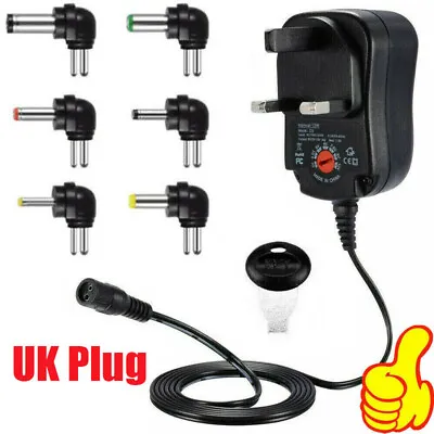 £8.54 • Buy Universal AC Adapter Multi-Voltage Regulated Switch Replacement Power Supply UK