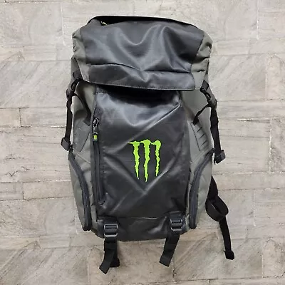 Premium Monster Energy Backpack Cinch Inside Waterproof Messenger Style • $59.95