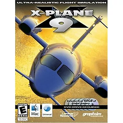 X-Plane 9 - Mac [video Game] • $25