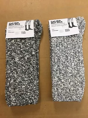 Vtg. American Apparel Cotton Marl Rag Camp Sock • $8.50