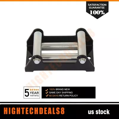 Winch Roller Fairlead Universal 4 Way Roller Cable Guide Stainless Steel ATV UTV • $16.09