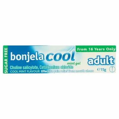 Bonjela Adult Cool Mint Gel - 15g • £6.25