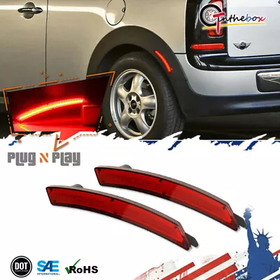 2PC Rear Side Marker LED Light For 07-16 MINI Cooper R55 R56 R57 R58 R59 R60 R61 • $19.99