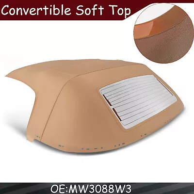 Tan Convertible Soft Top For Mazda Miata 1990-1997 1999-2005 W/ Glass Window • $189.99