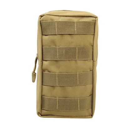 Airsoft Sports Military 600D MOLLE Utility Tactical Vest Waist Pouch Bag • £3.59