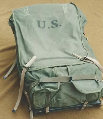 $119.99 • Buy ORIGINAL, RARE & MINT Cond. Medical Misc. Equipment Bag For M1944 Packboard  #2
