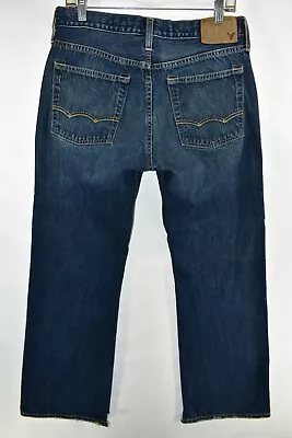American Eagle Low Rise Boot Cut Bootcut Jeans Mens Size 31x30 Blue Meas. 31x29 • $13.84