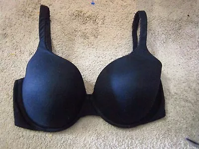 BODY By Victoria's Secret Black Lined Perfect Coverage Bra Size 36DD • $9.99