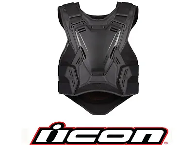 Icon Field Armor 3 Motorcycle Chest Protector Street Vest • $195