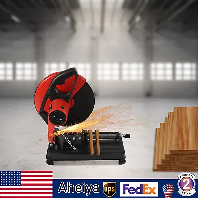 14  2200W Electric Abrasive Chop Saw Cut Off Machine 0-45° Adjustable Angle 110V • $105