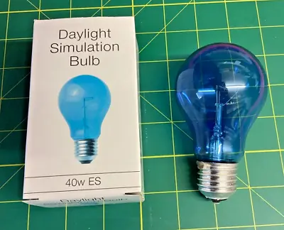 GLS Natural Daylight Bulb    E27  40w  E/s • £7.99