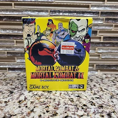 Mortal Kombat 1 And 2 (Nintendo Gameboy 1998) Complete CIB 4992713680029 *RARE* • $130