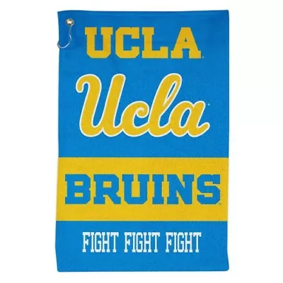 Ucla Bruins All Purpose Golf Tailgate Towel 16 X25  Hook And Grommet  • $16.56