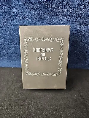 Vintage Sears Kenmore Sewing Machine Monogrammer And Templates • $20