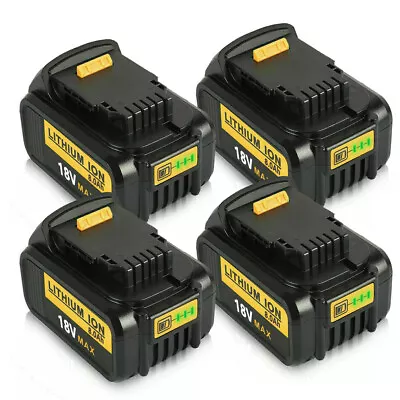 For DEWALT 18V Li-ion XR Slide Battery 18V 6Ah 8.0Ah Twin Pack Long Life Trade • £21.90