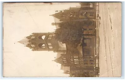 1913 La Porte IN Postcard-  RPPC LA PORTE CO COURT HOUSE • $11.99