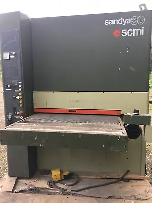 $4850 • Buy SCMI 43” Wide Belt Sander - Sandya 30 - Model 30R 110