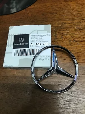 Genuine Mercedes-Benz CLK-Class W209 Emblem Trunk Star CLK320 CLK350 CLK550 AMG • $28.50