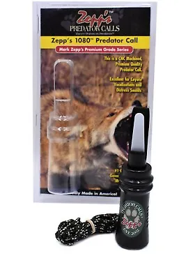 Zepp's Predator Calls And Squallers For Coyotes Fox Big Cats Lions And More • $21