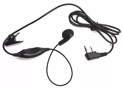 Ear Microphone With PTT For ICOM IC-F3GF3GTF3GSF4GF4GTF21IC-V8V82 T70 I205 • $7.95