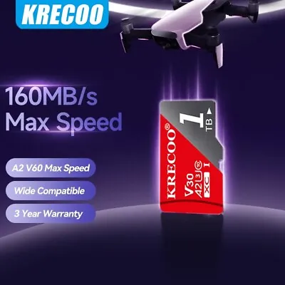 Extreme Micro SDXC Memory Card U3 UHS-I Cards 4K Flash Micro TF Card For Camera • $9.31