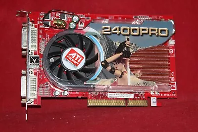 VisionTek ATI Radeon HD 2400 PRO 256MB AGP Graphics Card. (2400P256AGP) • $80