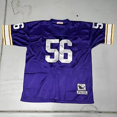 Vintage Chris Doleman #56 Minnesota Vikings Size 50 Throwback Stitched Jersey • $40
