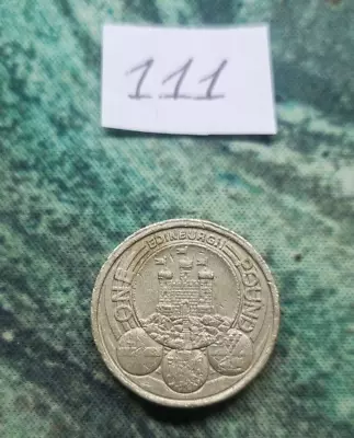 1 Pound Coin Edinburgh 2011 • £10