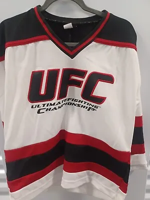 UFC Ultimate Fighting Championship Hockey Jersey Size YM/ MS  As Real As It Gets • $35