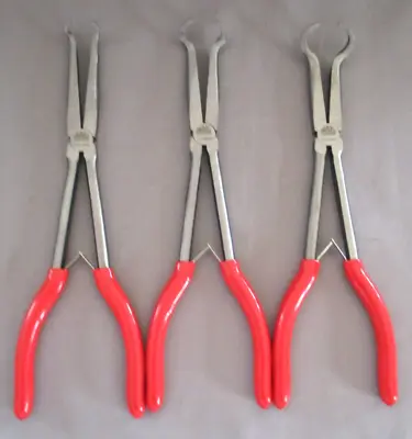 3 Mac Tools Long Reach 11  Hose Gripping Pliers 5/16  1/2  3/4  NEW • $94.99