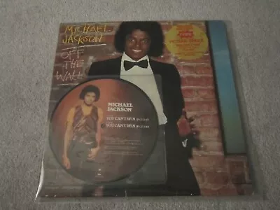 12  Vinyl Record Michael Jackson off The Wall With Picture Disc you Cant Win • £45