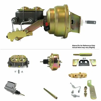 196-962 Chevy Truck Manual Trans FW Mount Power 7  Single Booster Kit Disc/Drum • $512.64