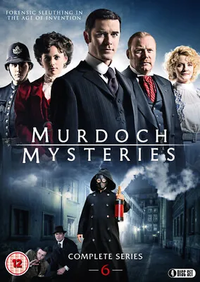 Murdoch Mysteries: Complete Series 6 DVD (2016) Yannick Bisson Cert 12 4 Discs • £16.11