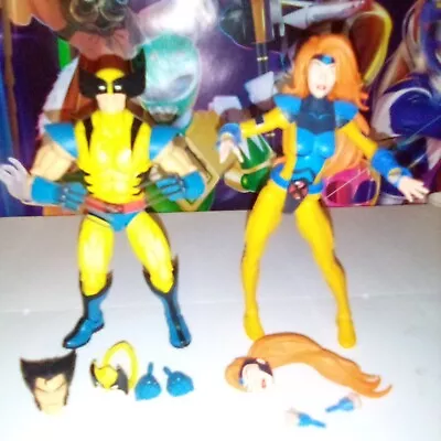 Marvel Legends Wolverine X-Men 97 Wave 1 & Jean Grey VHS Box Version Complete. • $60