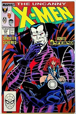 The Uncanny X-Men 239 2nd Appearance Of Mr. Sinister 1st Cover Marvel 1988 • $9.95