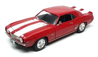 Ertl 1/18 Scale Diecast 3124J - 1969 Chevrolet Camaro - Red/Black • £69.99