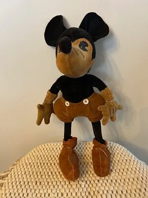 Rare Find Early 1930s Vintage Walt Disney Charlotte Clark Mickey Mouse Doll • $3500