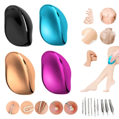 $6.39 • Buy Painless Physical Hair Removal Epilators Crystal Hair Eraser For Women Men AU