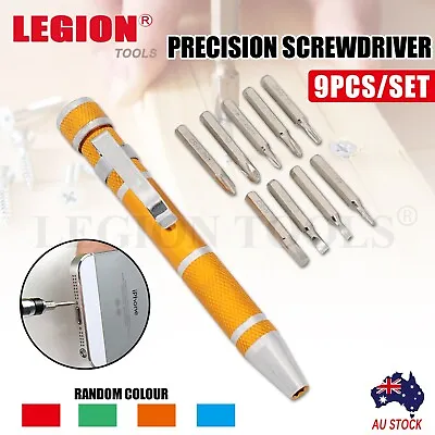 $5.40 • Buy 8 IN 1 Mini Repair Precision Pen Screwdriver Torx Tool Kit Set Random Color